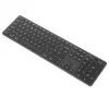 Targus EcoSmart AKB873UK belaidė klaviatūra RF Wireless + Bluetooth QWERTY UK anglų juoda