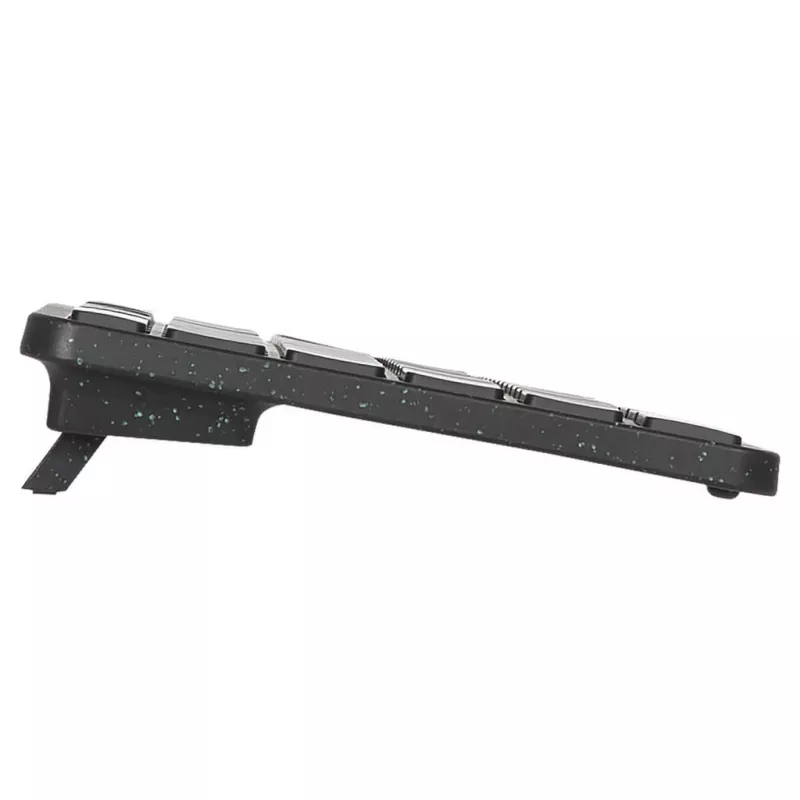 Targus EcoSmart AKB873UK belaidė klaviatūra RF Wireless + Bluetooth QWERTY UK anglų juoda