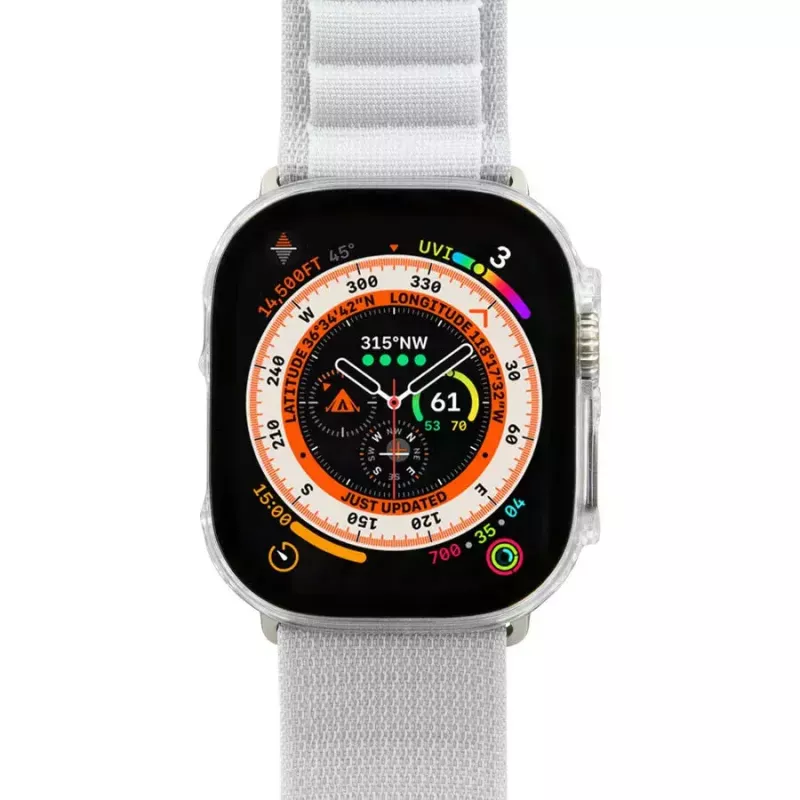Dėklas LAUT Shield Skaidrus Stiklas Polikarbonatas Smartwatch