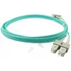 BlueOptics LC–SC daugiamodis OM3 Duplex šviesolaidinis komutacinis kabelis, LC-UPC/SC-UPC, 10 m, smėlio spalvos (suderinamas su Corning 055702T512000010M)