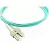 BlueOptics LC–SC daugiamodis OM3 Duplex šviesolaidinis komutacinis kabelis, LC-UPC/SC-UPC, 10 m, smėlio spalvos (suderinamas su Corning 055702T512000010M)