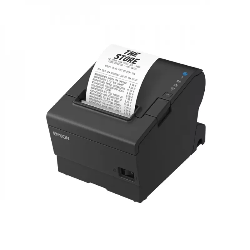 Termospausdintuvas Epson TM-T88VII (112A0) 180 x 180 DPI, laidinis ir belaidis, juodas