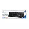 Belaidė klaviatūra MediaRange MROS111 Universal RF Wireless QWERTZ Juoda