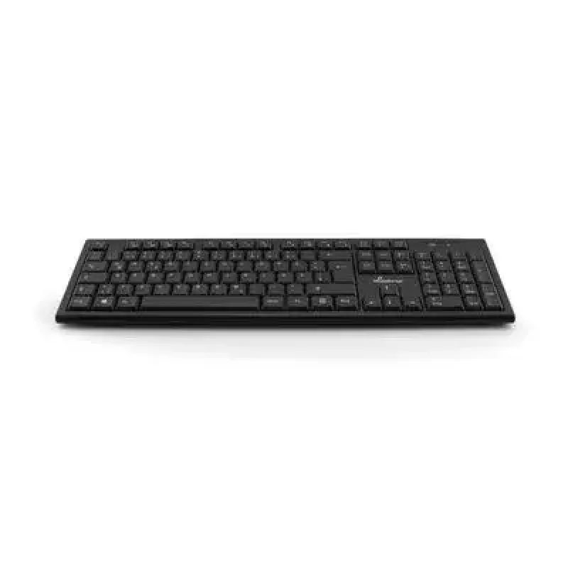 Belaidė klaviatūra MediaRange MROS111 Universal RF Wireless QWERTZ Juoda