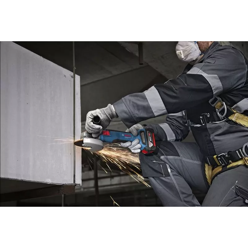 Bosch GWS 18V-8 kampinis šlifuoklis 12,5 cm 11000 aps./min 1,6 kg
