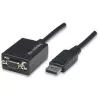 Techly IADAP DSP-250 adapteris DisplayPort į VGA, 0,07 m