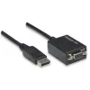 Techly IADAP DSP-250 adapteris DisplayPort į VGA, 0,07 m