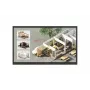 LG CreateBoard Standart interaktyvi lenta 190,5 cm (75 col.) 3840 x 2160 pikselių Liečiamas ekranas Juoda