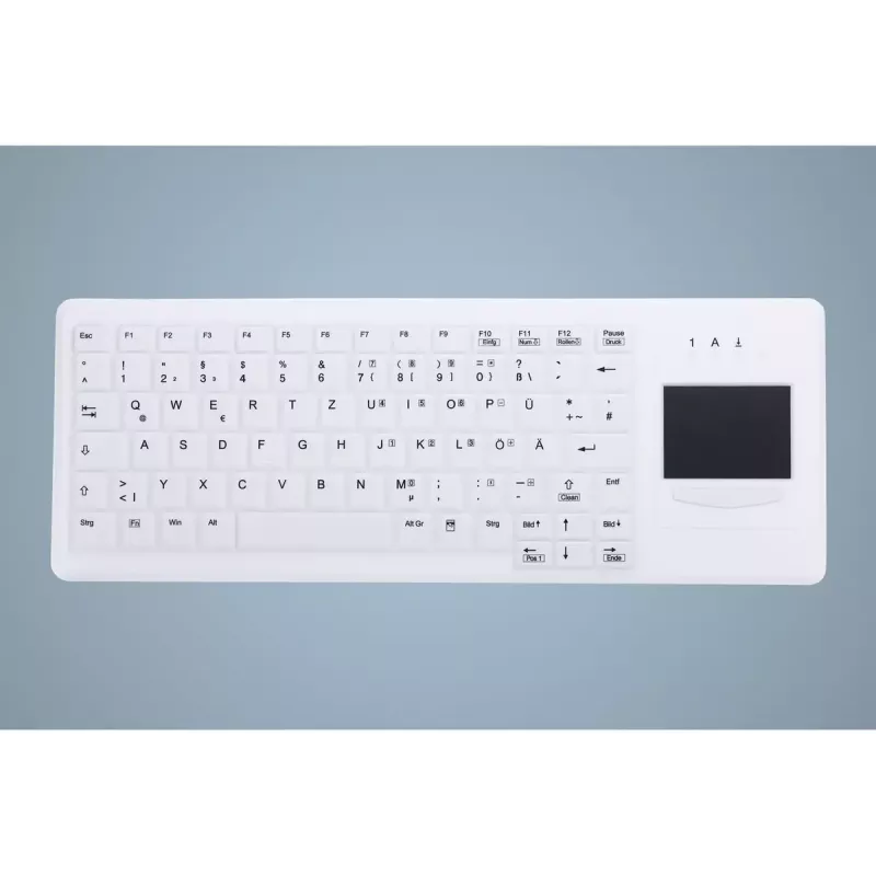 Contour Design Active Key AK-C4400 klaviatūra medicininė USB US English balta