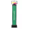 Grindinis stovas planšetei Compulocks Universal Tablet Cling Brandable Floor Stand juodas