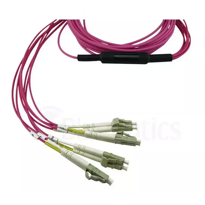 BlueOptics CBL-MPO12-4LC-OM4-10M InfiniBand šviesolaidinis kabelis 10 m MPO/UPC 4x LC Duplex/UPC