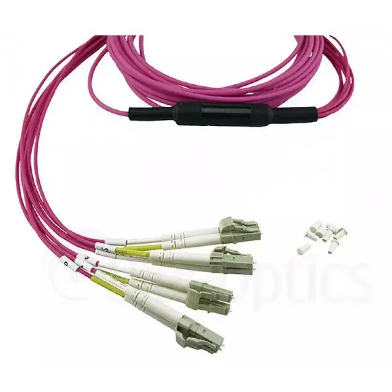 BlueOptics CBL-MPO12-4LC-OM4-10M InfiniBand šviesolaidinis kabelis 10 m MPO/UPC 4x LC Duplex/UPC