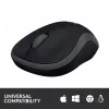 Pelinė Logitech M185 Swift Wireless pilka