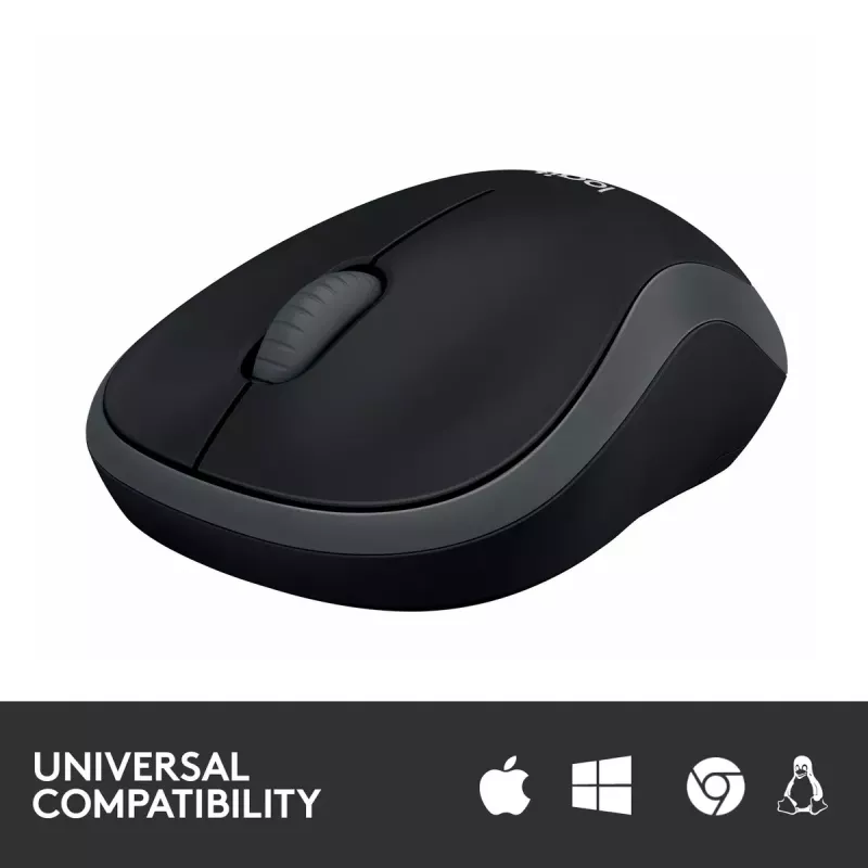 Pelinė Logitech M185 Swift Wireless pilka