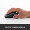 Pelinė Logitech M185 Swift Wireless pilka