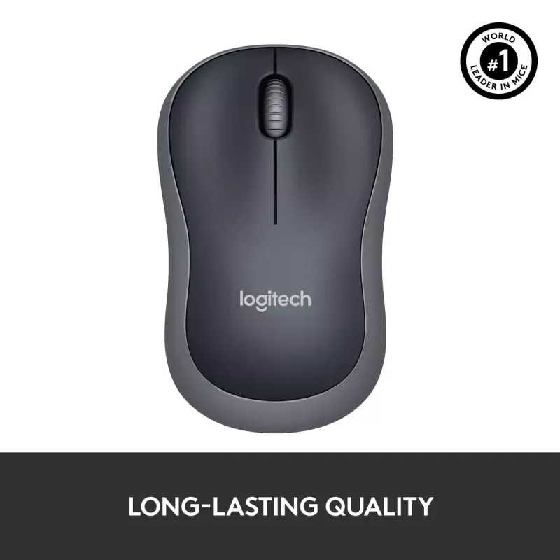 Pelinė Logitech M185 Swift Wireless pilka
