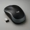 Pelinė Logitech M185 Swift Wireless pilka