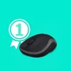 Pelinė Logitech M185 Swift Wireless pilka