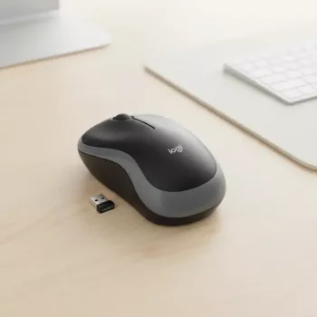 Pelinė Logitech M185 Swift Wireless pilka