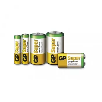 Vienkartinė baterija GP Batteries Super Alkaline 5501 (D dydis, 2 vnt.)