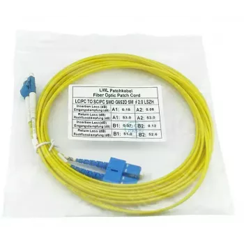 BlueOptics CAB-SMF-LC-SC-1 InfiniBand šviesolaidinis kabelis 1 m LC/UPC SC/UPC