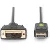 Techly monitoriaus DisplayPort į DVI laidas 3 m ICOC DSP-C-030
