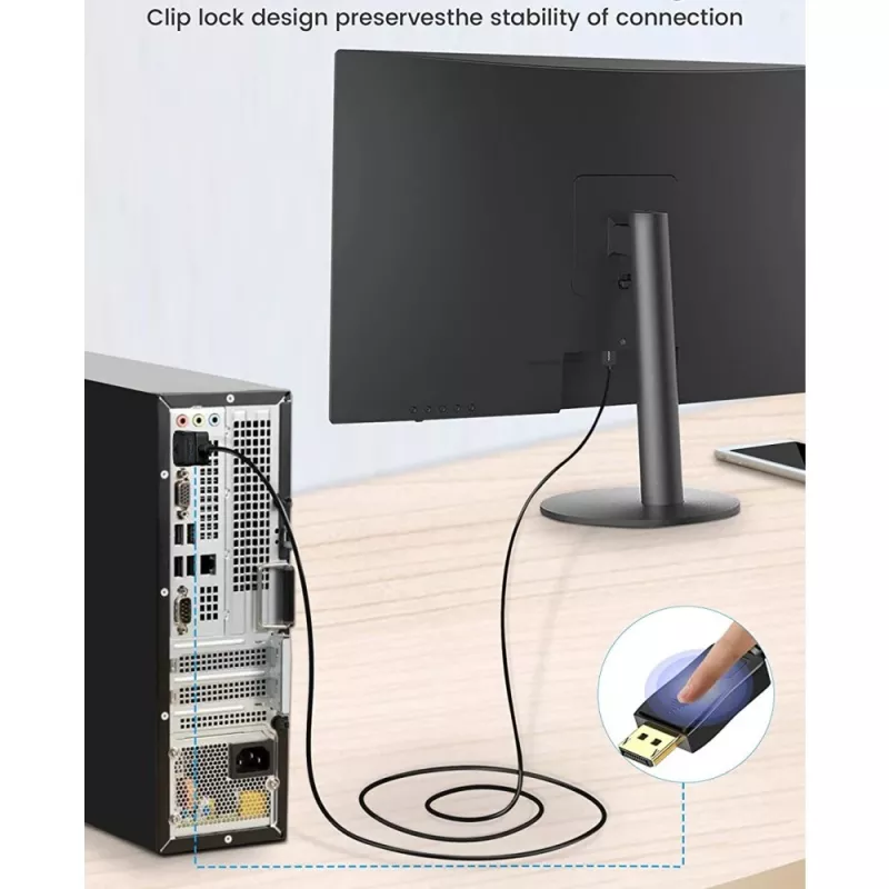 Techly monitoriaus DisplayPort į DVI laidas 3 m ICOC DSP-C-030