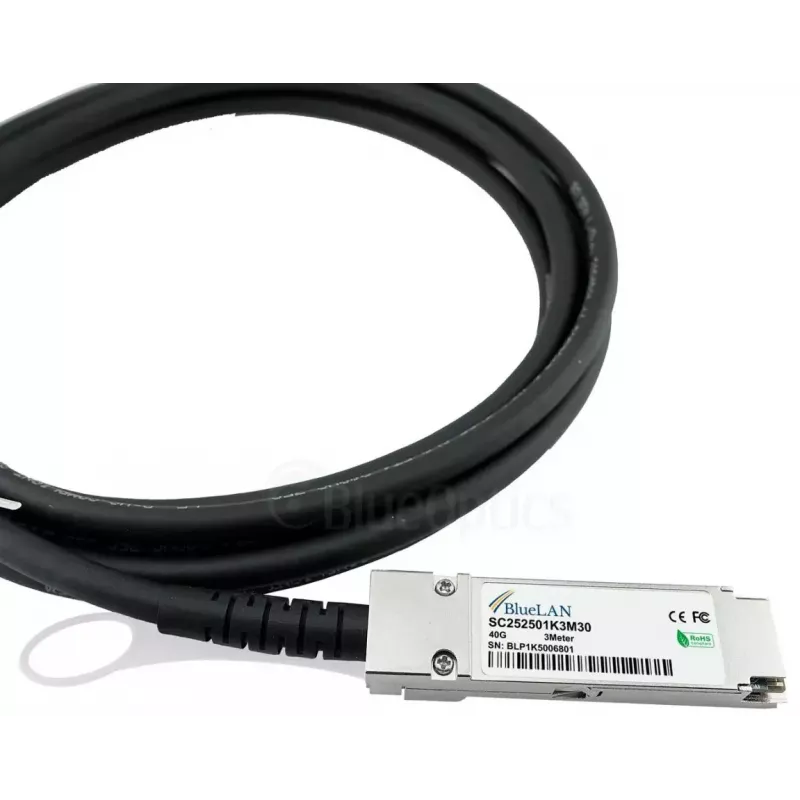 InfiniBand / šviesolaidinis kabelis BlueOptics OS6560-CBL-100-BL