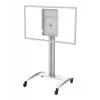 Peerless SR560-FLIP2 daugialypės terpės vežimėlis/stovas baltas