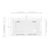 Hisense Smart TV 43 colių E5QTUK QLED 3840x2160 (4K) Full HD, Android 11, 500 cd/m², 8 ms, VESA, Juoda
