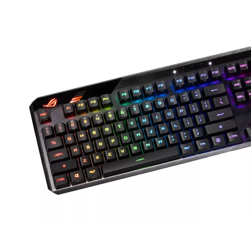 Klavišų dangtelių rinkinys ASUS ROG RX PBT Keycap Set juodas 250g