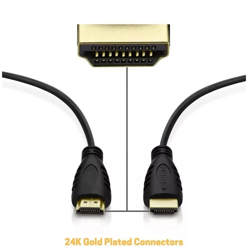 Techly HDMI 2.0 laidas A/A M/M 2m juodas ICOC HDMI2-4-020