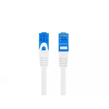 Tinklo kabelis Lanberg PCF6A-10CC-0200-W 2m Cat6a S/FTP Baltas