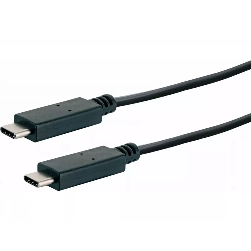 USB laidas Schwaiger LK 101 C USB 3.2 Gen 2 1 m juodas
