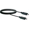 USB laidas Schwaiger LK 101 C USB 3.2 Gen 2 1 m juodas