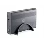 Conceptronic 3.5 colio kietojo disko dėžutė USB 3.0, HDD korpusas, 3.5 colio, Serial ATA, Serial ATA II, 4.8 Gbit/s, USB jungtis, grafitas