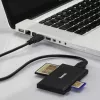 Hama 00181018 kortelių skaitytuvas USB 3.2 Gen 1 (3.1 Gen 1) Type-A juodas