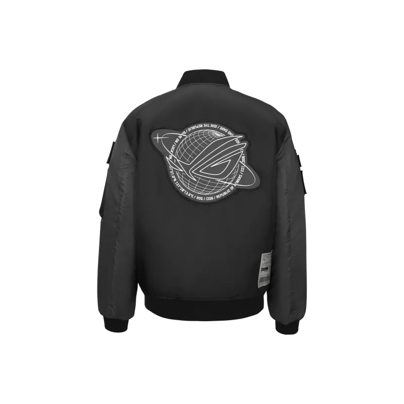 Vyriška bomber striukė ASUS ROG Cosmic Bomber, reguliarus prigludimas, ilgomis rankovėmis