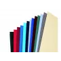 GBC Binding Covers LeatherGrain A4 250gsm, balti, 100 vnt.