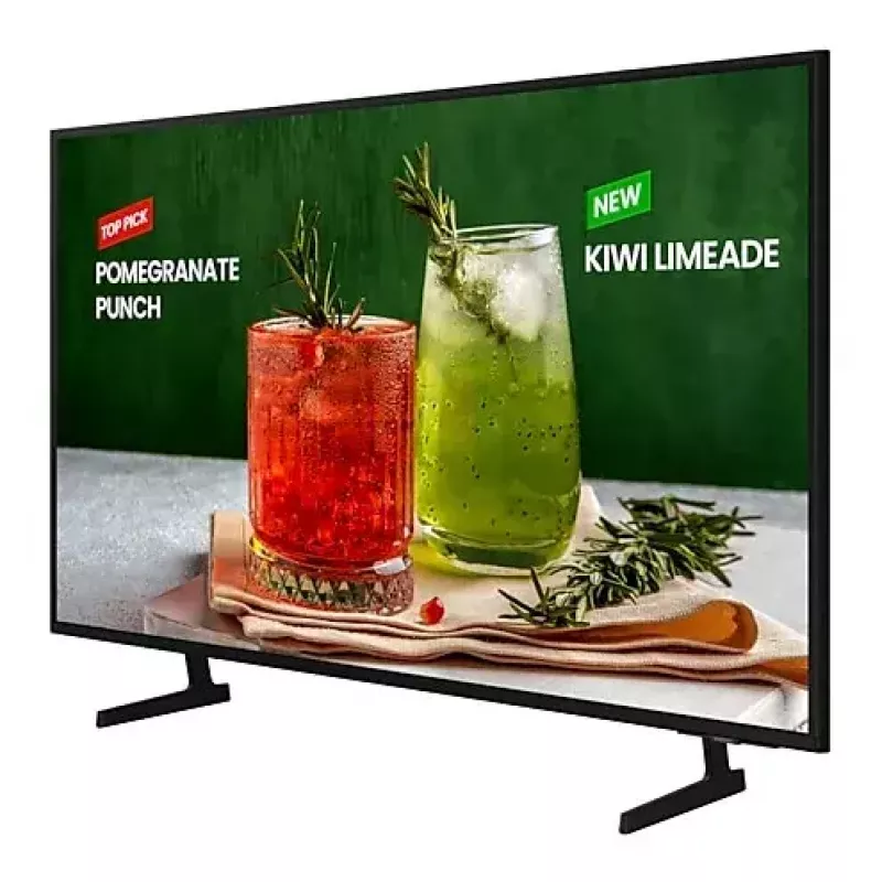 Samsung BE85D-H skaitmeninė reklamos plokštė 2,16 m (85 col.) LED Wi-Fi 4K Ultra HD juoda Tizen 16/7