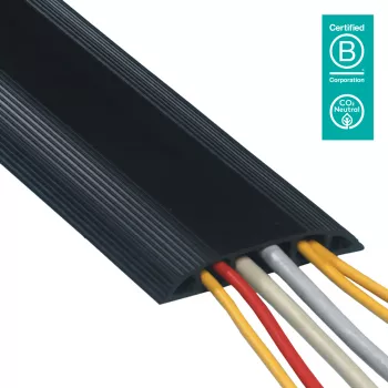 Dataflex Addit kabelių apsauga 300 cm 303, juoda, lipni juosta, 1 vnt.