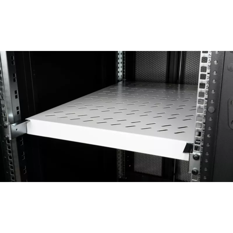 Rack lentyna Equip Variable Shelf 19 inch 1U 1000MM Pilka