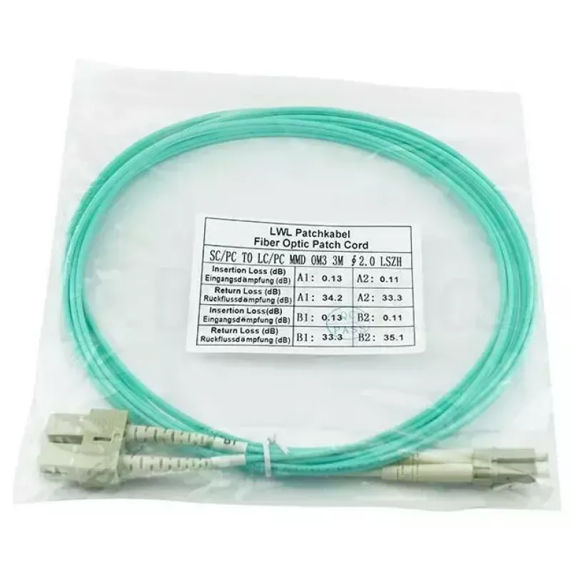 InfiniBand / šviesolaidinis kabelis BlueOptics 055702T512000001M-BO 1 m 2x LC 2x SC LC/APC