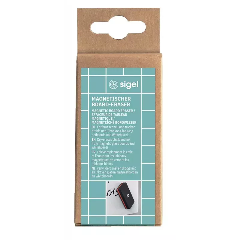 Trintuvas Sigel BA187 EVA Fleece juodai raudonas 90x45x26mm