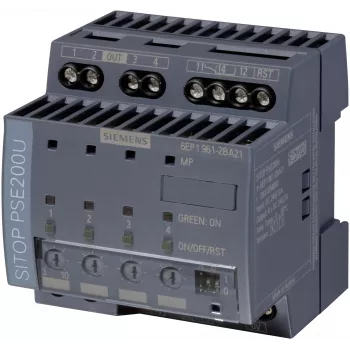 Siemens 6EP1961-2BA21 grandiklio modulis SITOP PSE200U 4 kanalų