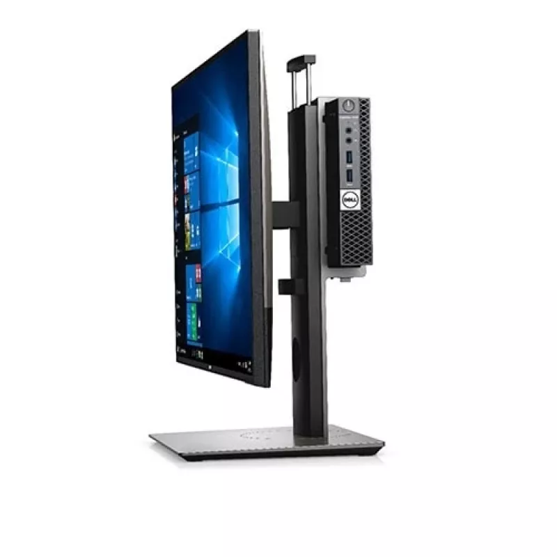 DELL MFS18 stovas mikroformato kompiuteriams ir monitoriams, laisvai pastatomas, juodas/sidabrinis