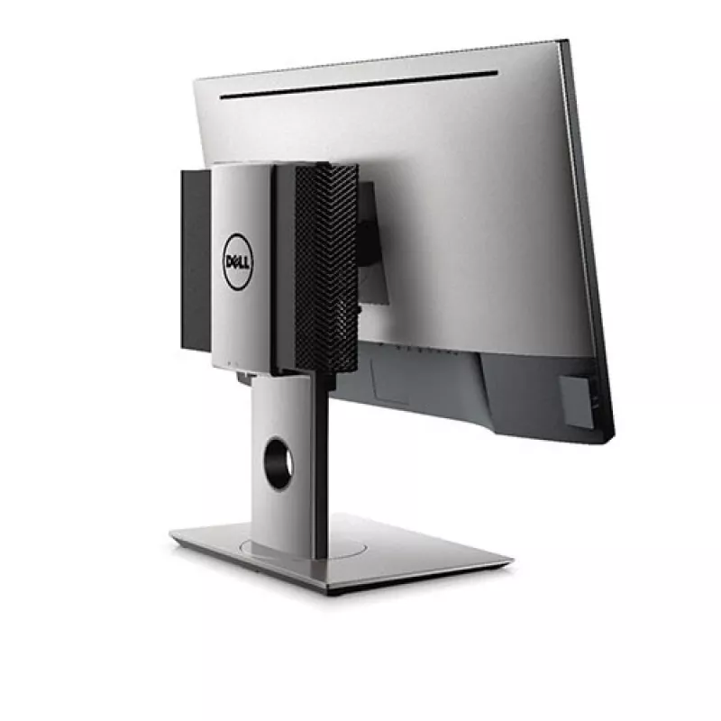 DELL MFS18 stovas mikroformato kompiuteriams ir monitoriams, laisvai pastatomas, juodas/sidabrinis