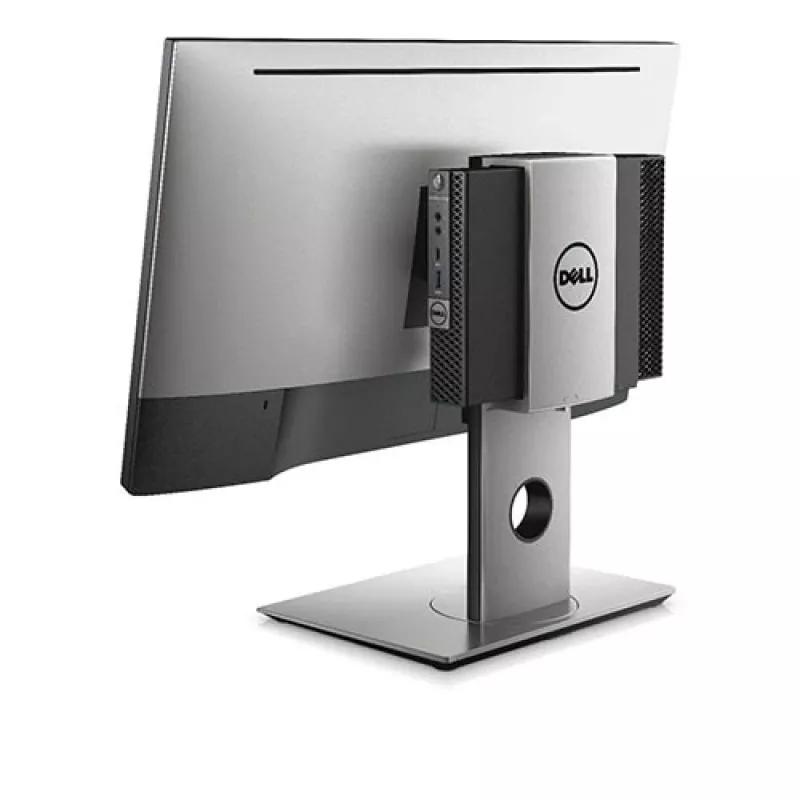 DELL MFS18 stovas mikroformato kompiuteriams ir monitoriams, laisvai pastatomas, juodas/sidabrinis