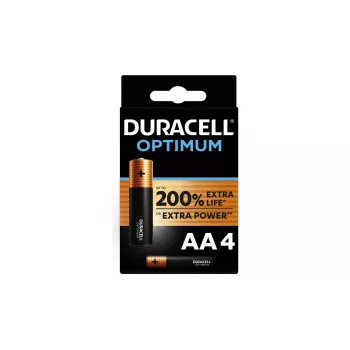 Duracell Optimum šarminė baterija AA (4 vnt.)