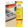 Lipnūs etiketės spausdintuvui Avery L6009-8 sidabrinės